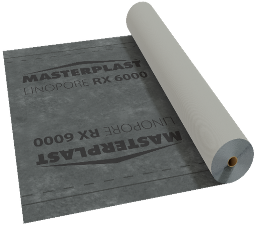 Membrāna MASTERMAX RX Linopore 6000+ ar līmlentu 150g/m2(75m2) 