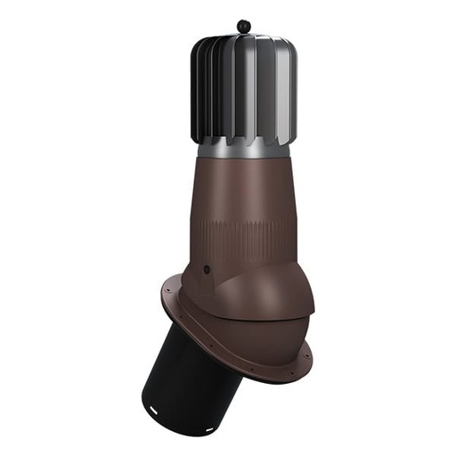 Ventilācijas izvads D-150 T18/T20 neizolēts ar turbīnu (WIR.T04F)