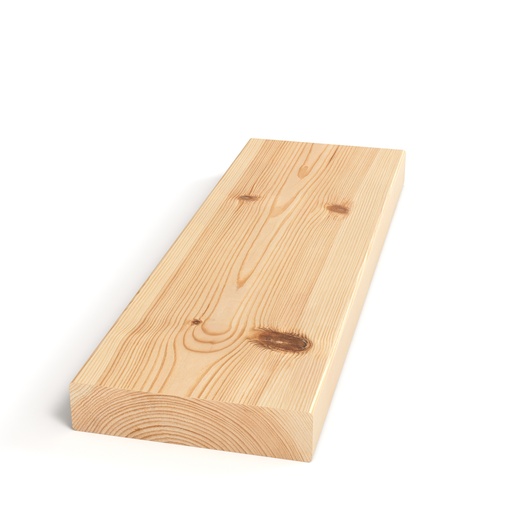 Brusa (egle) gradēta 45x195x6000mm C24